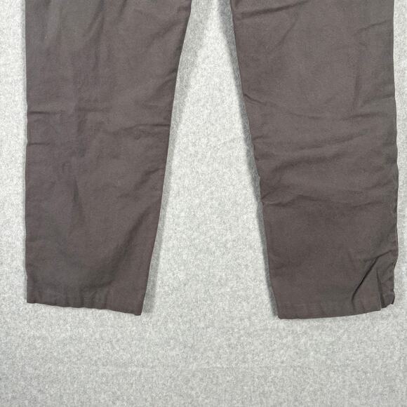 Blue Mountain Pant Womens 10 Flannel Lined Insulated Thermal Warm Red Soft 31x28 - Picture 11 of 13